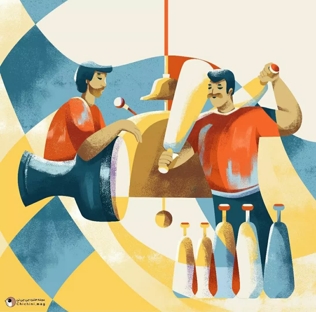 بازدید دانش آموزان پایه سوم از زورخانه جهت آشنایی با ورزش باستانی
