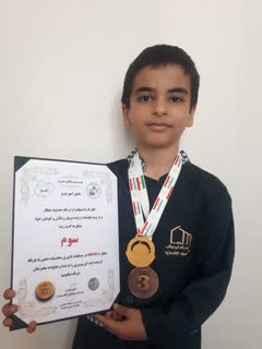 کسب مقام ممتاز کشوری در رشته محاسبات ذهنی
